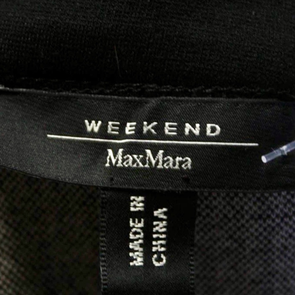 MaxMara Weekend Houndstooth Pencil Skirt in Black & White Size Small - Picture 5 of 5